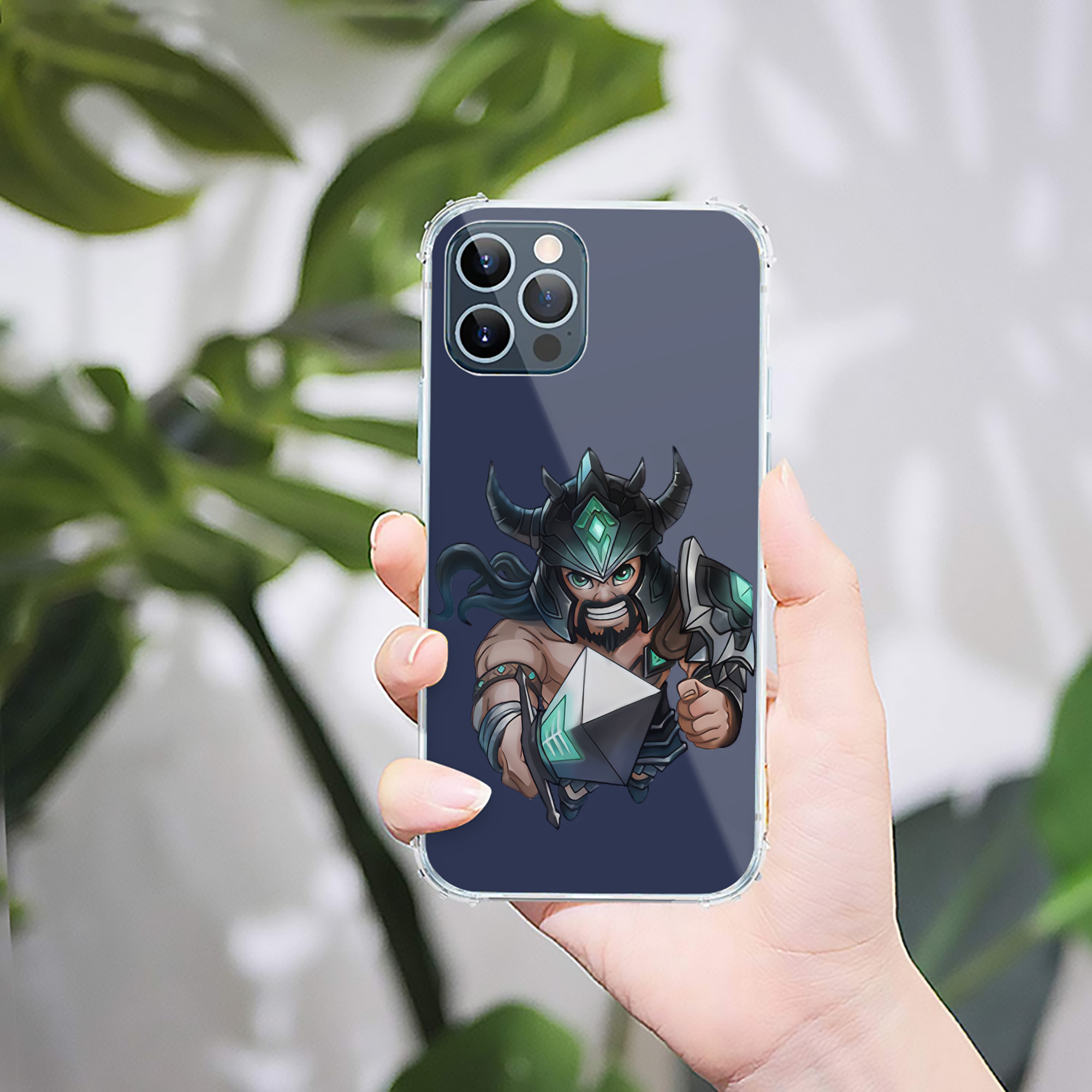 （画像用） リーグ・オブ・レジェンド League of Legends LOL 【iPhone 12シリーズ対応】透明スマホケース（クリアソフトケース）